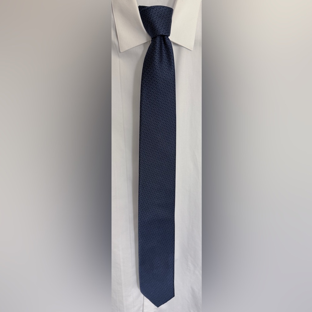 Bruno Piattelli Elegant Navy Blue Tie